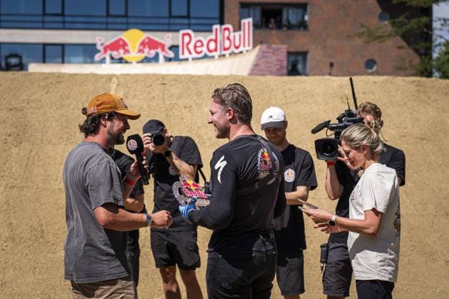 GRONINGEN , 25-07-2026 , Red Bull District Ride 2026 MTB , Roxane Knetemann Pim Scheers  x205203975x Copyright: