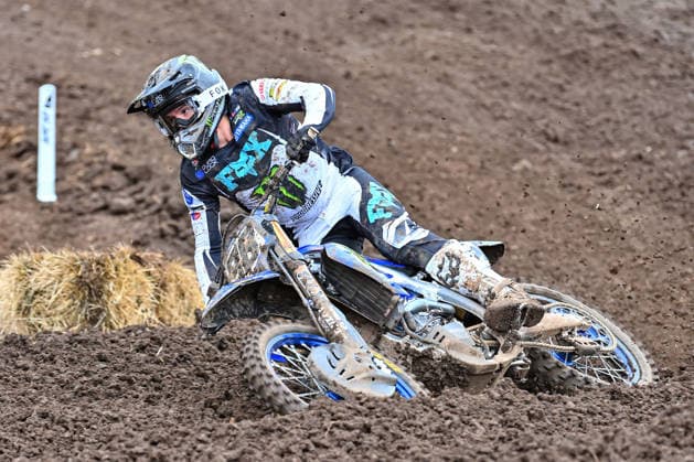 July 25, 2026: 450 rider Haiden Deegan (38) on his Monster Energy Star Racing Yamaha during Round 25 of the Monster Energy SMX World Championship, WM, Weltmeisterschaft series Pro Motocross qualifying at Washougal, WA. Deegan was the top 450 qualifier. CSM Washougal United States - ZUMAc04_ 20260725_zma_c04_038 Copyright: xStevexFaberx