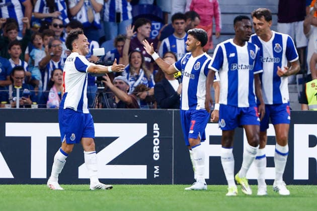July 25, 2026, Porto, Porto, Portugal: Pepe of FC Porto celebrates his goal during the Pre-Season Friendly match between FC Porto and Aston Villa at EstoÂ¡dio do DragoÂ£o on July 25, 2026 in Porto, Portugal. Porto Portugal - ZUMAl192 20260725_zsp_l192_043 Copyright: xMiguelxLemosx