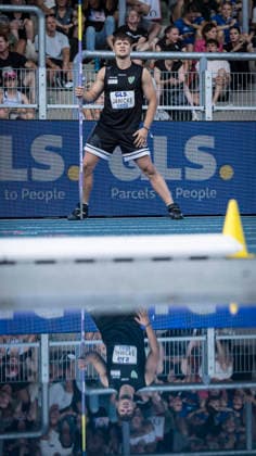 Deutsche Leichtathletik-Meisterschaften; Bochum-Wattenscheid, 25.07.2026 Oskar Jänicke (MSC Magdeburg), Speerwurf; Deutsche Leichtathletik-Meisterschaften am 25.07.2026 im Lorheide-Stadion, Bochum-Wattenscheid (Nordrhein-Westfalen). *** German Track and Field Championships, Bochum-Wattenscheid, July 25, 2026; Oskar Jänicke, MSC Magdeburg, javelin throw; German Track and Field Championships on July 25, 2026, at Lorheide Stadium, Bochum-Wattenscheid, North Rhine-Westphalia Copyright: xBEAUTIFULxSPORTS AxelxKohringx
