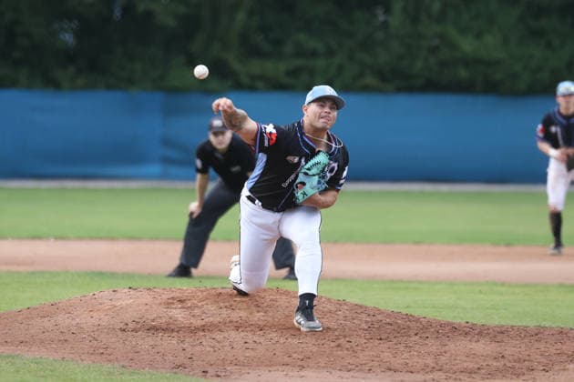 Baseballl I Herren I Saison 2026 I 1.Bundesliga I 17. Spieltag I Hamburg Stealers - Guggenberger Legionäre I 25.07.2026 Christian Pedrol (15, Guggenberger Legionäre) Hamburg Jackie-Robinson-Ballpark Hamburg Deutschland *** Baseball Men s 2026 Season Bundesliga 1 Matchday 17 Hamburg Stealers vs. Guggenberger Legionäre July 25, 2026 Christian Pedrol 15, Guggenberger Legionäre Hamburg Jackie Robinson Ballpark, Hamburg, Germany Copyright: xLobeca RalfxHomburgx