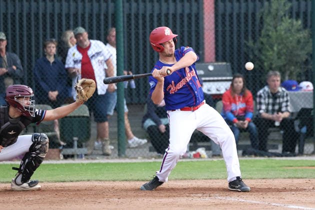 Baseballl I Herren I Saison 2026 I 1.Bundesliga I 17. Spieltag I Hamburg Stealers - Guggenberger Legionäre I 25.07.2026 Marvin Kilic (16, Hamburg Stealers) Hamburg Jackie-Robinson-Ballpark Hamburg Deutschland *** Baseball Men s 2026 Season Bundesliga 1 Matchday 17 Hamburg Stealers vs. Guggenberger Legionäre July 25, 2026 Marvin Kilic, 16, Hamburg Stealers Hamburg Jackie Robinson Ballpark, Hamburg, Germany Copyright: xLobeca RalfxHomburgx