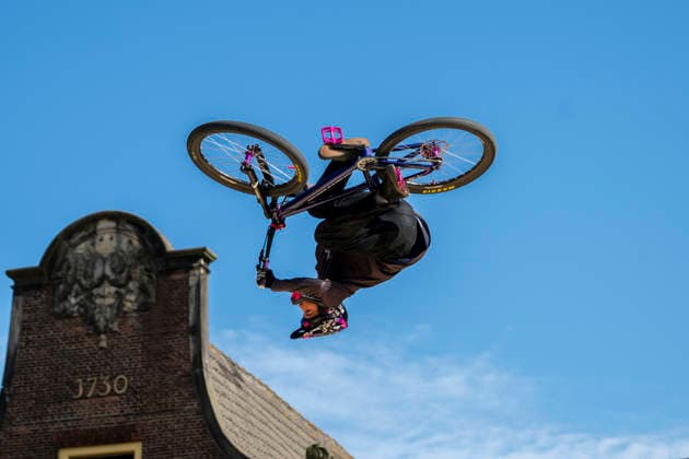 2026-07-25 - Red Bull District Ride 2026 GRONINGEN, NETHERLANDS - JULY 25: during the Red Bull District Ride 2026 at the Grote Markt on July 25, 2026 in Groningen, Netherlands Groningen Grote Markt Netherlands Content not available for redistribution in The Netherlands directly or indirectly through any third parties. Copyright: xEdwinxBlaauwbroekx