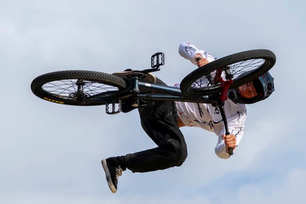 2026-07-25 - Red Bull District Ride 2026 GRONINGEN, NETHERLANDS - JULY 25: Jack Feick (CAN) during the Red Bull District Ride 2026 at the Grote Markt on July 25, 2026 in Groningen, Netherlands Groningen Grote Markt Netherlands Content not available for redistribution in The Netherlands directly or indirectly through any third parties. Copyright: xEdwinxBlaauwbroekx