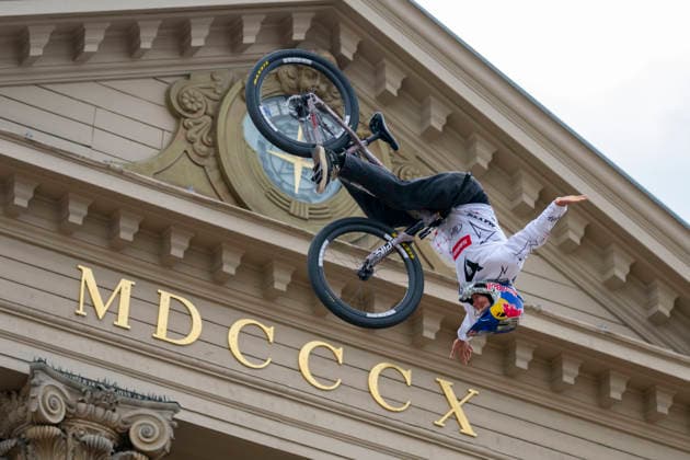 2026-07-25 - Red Bull District Ride 2026 GRONINGEN, NETHERLANDS - JULY 25: Jack Feick (CAN) during the Red Bull District Ride 2026 at the Grote Markt on July 25, 2026 in Groningen, Netherlands Groningen Grote Markt Netherlands Content not available for redistribution in The Netherlands directly or indirectly through any third parties. Copyright: xEdwinxBlaauwbroekx