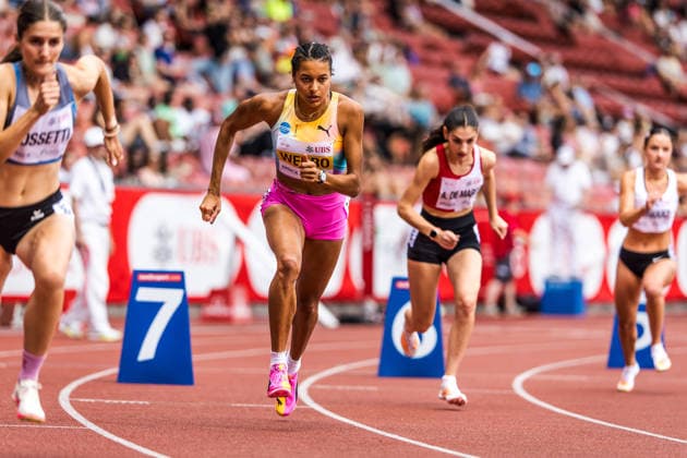 Swiss Athletics Championships, 25.07.2026 ZURICH, SWITZERLAND - JULY 25: Audrey Werro (CA Belfaux) competes in the first round of the womens 800 m at Swiss Athletics Championships on July 25, 2026 in Zurich, Switzerland. *** Swiss Athletics Championships, July 25, 2026, ZURICH, SWITZERLAND July 25: Audrey Werro of CA Belfaux competes in the first round of the women s 800-meter race at the Swiss Athletics Championships on July 25, 2026, in Zurich, Switzerland Copyright: xBEAUTIFULxSPORTS UlfxSchillerx