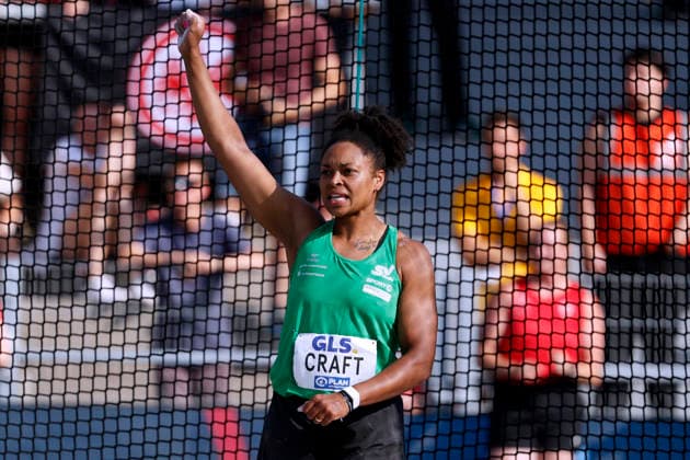 CRAFT Shanice Deutsche Meisterin Diskus Frauen DLV Deutsche LA Meisterschaften 2026 in Bochum - Wattenscheid am 25.07.2026 *** CRAFT Shanice, German Women s Discus Champion, DLV German Track and Field Championships 2026 in Bochum-Wattenscheid on July 25, 2026 Copyright: xLacixPerenyix