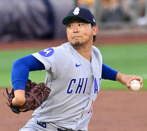 Chicago Cubs pitcher Shota Imanaga (18) starts against the Pittsburgh Pirates at PNC Park on Saturday, July 25, 2026 in Pittsburgh.  PIT2026072503 ArchiexCarpenter