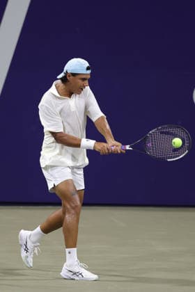 LOS CABOS TENNIS OPEN 2026 LOS CABOS TENNIS OPEN 2026 NICOLAS MEJIA VS ALEJANDRO HERNANDEZ 25072026 LOS CABOS, MEXICO. Action photo of Alejandro Hernandez of Mexico, during qualy game of the Los Cabos Tennis Open 2026 held at the Cabo Sports Complex in Baja California, Mexico. Foto de accion de Alejandro Hernandez de Mexico, durante juego clasificatorio del Los Cabos Tennis Open 2026 celebrado en el Cabo Sports Complex de Baja California, Mexico. PHOTO BY IMAGENSHOP AGENCIA FOTOGRAFICA LOS CABOS BAJA CALIFORNIA MEXICO *** LOS CABOS TENNIS OPEN 2026 LOS CABOS TENNIS OPEN 2026 NICOLAS MEJIA VS ALEJANDRO HERNANDEZ 07 25 2026 LOS CABOS, MEXICO Action photo of Alejandro Hernandez of Mexico during a qualifying match at the 2026 Los Cabos Tennis Open held at the Cabo Sports Complex in Baja California, Mexico Action photo of Alejandro Hernandez of Mexico, during a qualifying match at the 2026 Los Cabos Tennis Open held at the Cabo Sports Complex in Baja California, Mexico PHOTO BY IMAGENSHOP PHOTO AGENCY LOS CABOS BAJA CALIFORNIA MEXICO Copyright: xIMAGENSHOPxAGENCIAxFOTOGRAFICAx
