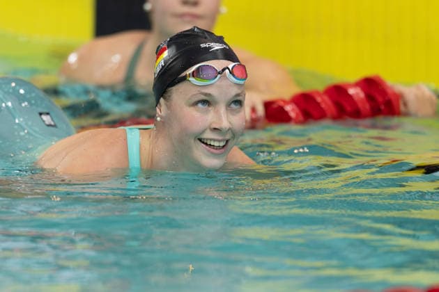 Deutsche Sprint- und Lagenmeisterschaften im Schwimmen 2026 400m Freistil Frauen Finale. Die Siegerin Maya Werner (Deutscher Schwimm-Verband). Deutsche Sprint- und Lagenmeisterschaften am 25. Juli 2026 im Stadionbad in Hannover., Hannover Niedersachsen Deutschland Stadionbad *** 2026 German Sprint and Individual Medley Swimming Championships, Women s 400-meter Freestyle Final: Winner Maya Werner, German Swimming Federation. German Sprint and Individual Medley Championships on July 25, 2026, at the Stadionbad in Hanover, Hanover, Lower Saxony, Germany. Stadionbad