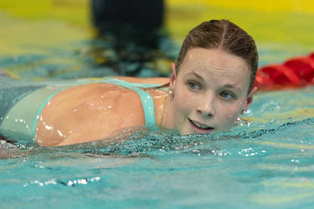 Deutsche Sprint- und Lagenmeisterschaften im Schwimmen 2026 400m Freistil Frauen Finale. Die Siegerin Maya Werner (Deutscher Schwimm-Verband). Deutsche Sprint- und Lagenmeisterschaften am 25. Juli 2026 im Stadionbad in Hannover., Hannover Niedersachsen Deutschland Stadionbad *** 2026 German Sprint and Individual Medley Swimming Championships, Women s 400-meter Freestyle Final: Winner Maya Werner, German Swimming Federation. German Sprint and Individual Medley Championships on July 25, 2026, at the Stadionbad in Hanover, Hanover, Lower Saxony, Germany. Stadionbad