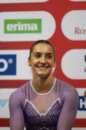 DM Finals 2026; Gerätfinals Frauen Stufenbarren***Helen Kevric gewinnt Gold am Stufenbarren *** 2026 DM Finals Women s Apparatus Finals: Uneven Bars***Helen Kevric Wins Gold on the Uneven Bars Copyright: xUdoxHerrmannx