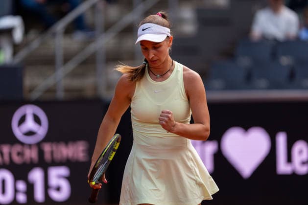 Tamara Korpatsch (DEU) im Bild, Jubel, Freude, Emotion, Geste, GER, Mayar Sherif vs Tamara Korpatsch, Tennis, MSC Hamburg Ladies Open WTA, Tennis Damen 250, Halbfinale, 25.07.2026 GER, Mayar Sherif vs Tamara Korpatsch, Tennis, MSC Hamburg Ladies Open WTA 250, Halbfinale, 25.07.2026 Hamburg *** Tamara Korpatsch (GER) in the photo, celebration, joy, emotion, gesture, GER, Mayar Sherif vs. Tamara Korpatsch, tennis, MSC Hamburg Ladies Open WTA 250, semifinals, July 25, 2026, GER, Mayar Sherif vs. Tamara Korpatsch, tennis, MSC Hamburg Ladies Open WTA 250, semifinals, July 25, 2026, Hamburg Copyright: xEibner-Pressefoto MaxxVincenx EP_MVN