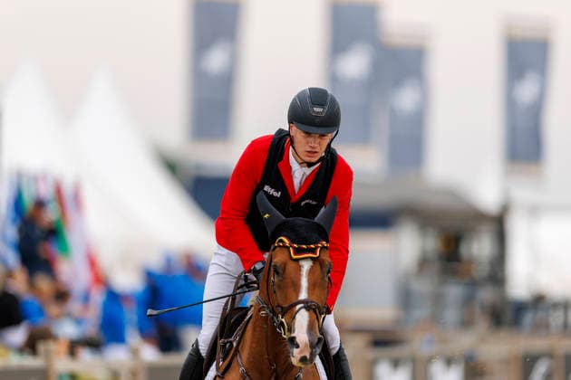 HAGEN a.T.W. - FEI Jumping European Championship, EM, Europameisterschaft Children, Juniors and Young Rider 2026, HAGEN a.T.W. - FEI Jumping European Championship Children, Juniors and Young Rider 2026 PASCHERTZ Max (GER), Foodfox Cathilde H YR-I - CH-EU-Y-S - YOUNG RIDERS - Individuals Final Individuals over two rounds - FIRST ROUND Hagen a.T.W., Reitanlage Haunhorst 26. July 2026 - *** HAGEN a T W FEI Jumping European Championship for Children, Juniors, and Young Riders 2026, HAGEN a T W FEI Jumping European Championship for Children, Juniors, and Young Riders 2026 PASCHERTZ Max GER, Foodfox Cathilde H YR I CH EU Y S YOUNG RIDERS Individuals Final (two rounds) FIRST ROUND Hagen a T W, Haunhorst Equestrian Center, July 26, 2026