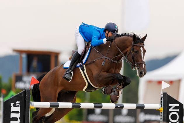 HAGEN a.T.W. - FEI Jumping European Championship, EM, Europameisterschaft Children, Juniors and Young Rider 2026, HAGEN a.T.W. - FEI Jumping European Championship Children, Juniors and Young Rider 2026 PICCINI Edoardo (ITA), Kompagnon LJ YR-I - CH-EU-Y-S - YOUNG RIDERS - Individuals Final Individuals over two rounds - FIRST ROUND Hagen a.T.W., Reitanlage Haunhorst 26. July 2026 - *** HAGEN a T W FEI Jumping European Championship for Children, Juniors, and Young Riders 2026, HAGEN a T W FEI Jumping European Championship for Children, Juniors, and Young Riders 2026 PICCINI Edoardo ITA, Partner LJ YR I CH EU Y S YOUNG RIDERS Individuals Final Individuals over two rounds FIRST ROUND Hagen a T W, Haunhorst Equestrian Center, July 26, 2026
