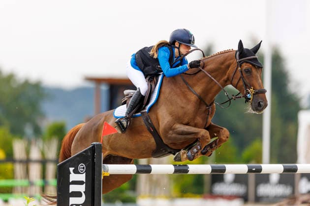 HAGEN a.T.W. - FEI Jumping European Championship, EM, Europameisterschaft Children, Juniors and Young Rider 2026, HAGEN a.T.W. - FEI Jumping European Championship Children, Juniors and Young Rider 2026 PELLICARI Angelica Francesca (ITA), Drievandekamp D Pages YR-I - CH-EU-Y-S - YOUNG RIDERS - Individuals Final Individuals over two rounds - FIRST ROUND Hagen a.T.W., Reitanlage Haunhorst 26. July 2026 - *** HAGEN a T W FEI Jumping European Championship for Children, Juniors, and Young Riders 2026, HAGEN a T W FEI Jumping European Championship for Children, Juniors, and Young Riders 2026 PELLICARI Angelica Francesca ITA, Drievandekamp D Pages YR I CH EU Y S YOUNG RIDERS Individuals Final Individuals over two rounds FIRST ROUND Hagen a T W, Haunhorst Equestrian Center, July 26, 2026