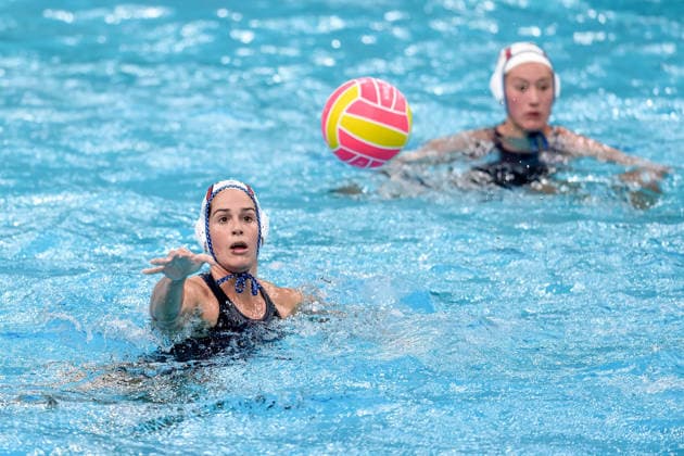 Water polo, Wasserball WORLD CUP, Rachel Fattal of United States throws the ball during the Women™s Gold Medal Water Polo World Cup Final match between United States and Spain at Sydney Olympic Park Aquatic Centre in Sydney, Sunday, July 26, 2026. ( NO ARCHIVING, EDITORIAL USE ONLY SYDNEY NEW SOUTH WALES AUSTRALIA  Copyright: xSTEVENxMARKHAMx 20260726115284629530