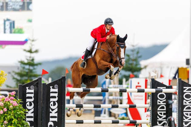 HAGEN a.T.W. - FEI Jumping European Championship, EM, Europameisterschaft Children, Juniors and Young Rider 2026, HAGEN a.T.W. - FEI Jumping European Championship Children, Juniors and Young Rider 2026 SMITS Bryan (SUI), Verdi van t Laerhof Z YR-I - CH-EU-Y-S - YOUNG RIDERS - Individuals Final Individuals over two rounds - FIRST ROUND Hagen a.T.W., Reitanlage Haunhorst 26. July 2026 - *** HAGEN a T W FEI Jumping European Championship for Children, Juniors, and Young Riders 2026, HAGEN a T W FEI Jumping European Championship for Children, Juniors, and Young Riders 2026 SMITS Bryan SUI, Verdi van t Laerhof Z YR I CH EU Y S YOUNG RIDERS Individuals Final Individuals over two rounds FIRST ROUND Hagen a T W, Haunhorst Equestrian Center, July 26, 2026