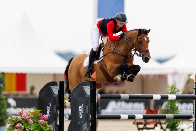 HAGEN a.T.W. - FEI Jumping European Championship, EM, Europameisterschaft Children, Juniors and Young Rider 2026, HAGEN a.T.W. - FEI Jumping European Championship Children, Juniors and Young Rider 2026 TIETJE Romy Rosalie (GER), Cascadino YR-I - CH-EU-Y-S - YOUNG RIDERS - Individuals Final Individuals over two rounds - FIRST ROUND Hagen a.T.W., Reitanlage Haunhorst 26. July 2026 - *** HAGEN a T W FEI Jumping European Championship for Children, Juniors, and Young Riders 2026, HAGEN a T W FEI Jumping European Championship for Children, Juniors, and Young Riders 2026 TIETJE Romy Rosalie GER, Cascadino YR I CH EU Y S YOUNG RIDERS Individuals Final (two rounds) FIRST ROUND Hagen a T W, Haunhorst Equestrian Center, July 26, 2026