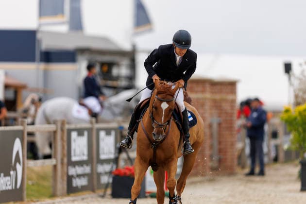 HAGEN a.T.W. - FEI Jumping European Championship, EM, Europameisterschaft Children, Juniors and Young Rider 2026, HAGEN a.T.W. - FEI Jumping European Championship Children, Juniors and Young Rider 2026 ILLI Jone (FIN), Celtas Quillian YR-I - CH-EU-Y-S - YOUNG RIDERS - Individuals Final Individuals over two rounds - FIRST ROUND Hagen a.T.W., Reitanlage Haunhorst 26. July 2026 - *** HAGEN a T W FEI Jumping European Championship for Children, Juniors, and Young Riders 2026, HAGEN a T W FEI Jumping European Championship for Children, Juniors, and Young Riders 2026 ILLI Jone FIN, Celtas Quillian YR I CH EU Y S YOUNG RIDERS Individuals Final Individuals over two rounds FIRST ROUND Hagen a T W, Haunhorst Equestrian Center, July 26, 2026