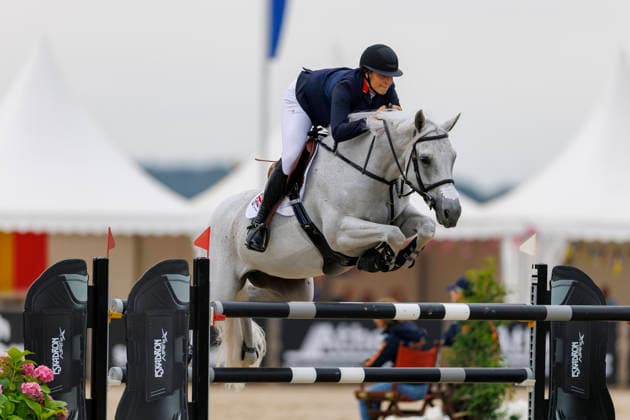 HAGEN a.T.W. - FEI Jumping European Championship, EM, Europameisterschaft Children, Juniors and Young Rider 2026, HAGEN a.T.W. - FEI Jumping European Championship Children, Juniors and Young Rider 2026 VON BUELOW Noora (GBR), Primavera YR-I - CH-EU-Y-S - YOUNG RIDERS - Individuals Final Individuals over two rounds - FIRST ROUND Hagen a.T.W., Reitanlage Haunhorst 26. July 2026 - *** HAGEN a T W FEI Jumping European Championship for Children, Juniors, and Young Riders 2026, HAGEN a T W FEI Jumping European Championship for Children, Juniors and Young Riders 2026 VON BUELOW Noora GBR, Primavera YR I CH EU Y S YOUNG RIDERS Individuals Final Individuals over two rounds FIRST ROUND Hagen a T W, Haunhorst Equestrian Center, July 26, 2026