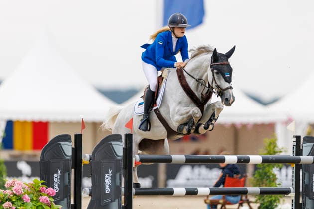 HAGEN a.T.W. - FEI Jumping European Championship, EM, Europameisterschaft Children, Juniors and Young Rider 2026, HAGEN a.T.W. - FEI Jumping European Championship Children, Juniors and Young Rider 2026 LANNO Mia Marleen (EST), Activity Z YR-I - CH-EU-Y-S - YOUNG RIDERS - Individuals Final Individuals over two rounds - FIRST ROUND Hagen a.T.W., Reitanlage Haunhorst 26. July 2026 - *** HAGEN a T W FEI Jumping European Championship for Children, Juniors, and Young Riders 2026, HAGEN a T W FEI Jumping European Championship for Children, Juniors, and Young Riders 2026 LANNO Mia Marleen EST, Activity Z YR I CH EU Y S YOUNG RIDERS Individuals Final Individuals over two rounds FIRST ROUND Hagen a T W, Haunhorst Equestrian Center, July 26, 2026