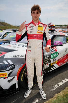 ADAC GT4 Germany, 5. + 6. Rennen Oschersleben 2026 87 Toyota GR Supra GT4 EVO2, CRT Lucas Cartelle, Hudson Schwartz - picture by Gruppe C Photography Oschersleben Motorsportarena Oschersleben Deutschland Copyright: xGruppexCxPhotographyx