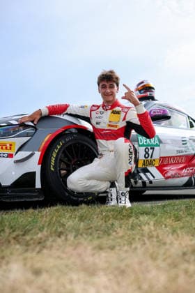 ADAC GT4 Germany, 5. + 6. Rennen Oschersleben 2026 87 Toyota GR Supra GT4 EVO2, CRT Lucas Cartelle, Hudson Schwartz - picture by Gruppe C Photography Oschersleben Motorsportarena Oschersleben Deutschland Copyright: xGruppexCxPhotographyx