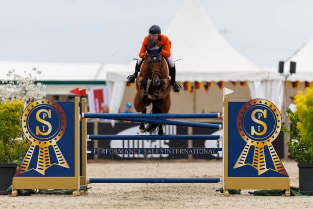 HAGEN a.T.W. - FEI Jumping European Championship, EM, Europameisterschaft Children, Juniors and Young Rider 2026, HAGEN a.T.W. - FEI Jumping European Championship Children, Juniors and Young Rider 2026 VOS Thijmen (NED), Cadillac Z YR-I - CH-EU-Y-S - YOUNG RIDERS - Individuals Final Individuals over two rounds - FIRST ROUND Hagen a.T.W., Reitanlage Haunhorst 26. July 2026 - *** HAGEN a T W FEI Jumping European Championship for Children, Juniors, and Young Riders 2026, HAGEN a T W FEI Jumping European Championship for Children, Juniors, and Young Riders 2026 VOS Thijmen NED, Cadillac Z YR I CH EU Y S YOUNG RIDERS Individuals Final Individuals over two rounds FIRST ROUND Hagen a T W, Haunhorst Equestrian Center, July 26, 2026