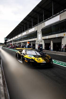 DTM, 9. + 10. Rennen Oschersleben 2026 63 Lamborghini Temerario GT3, GRT Grasser-Racing-Team: Mirko Bortolotti - picture by Gruppe C Photography Oschersleben Oschersleben Sachsen-Anhalt Germany Copyright: xGruppexCxPhotographyx