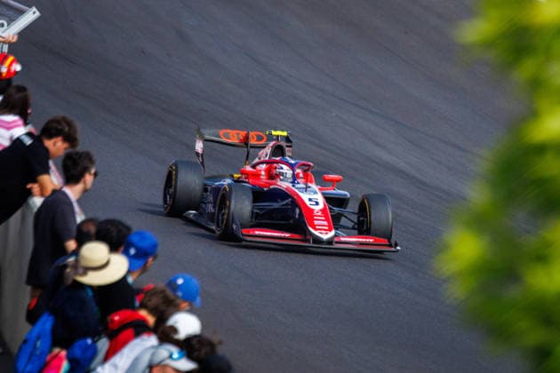 AUTO - FORMULA 3 2026 - BUDAPEST 05 SLATER Freddie (gbr), Trident, Dallara F3 2025, action during the 7th round of the 2026 FIA Formula 3 Championship from July 24 to 26, 2026 on the Hungaroring, in Mogyorod near Budapest, Hungary - MogyorodHungary  Copyright: xXavixBonillax
