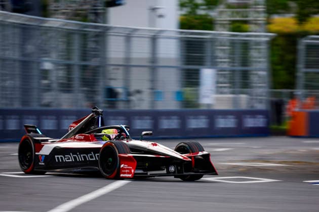 2026 FORMULA E TOKYO ePRIX 48 MORTARA Edoardo (swi), Mahindra Racing, Mahindra M12Electro, action during the Tokyo ePrix, 14th and 15th round of the 2025-26 ABB FIA Formula E World Championship, WM, Weltmeisterschaft on the Tokyo Street Circuit from July 24 to 26, 2026 in Tokyo, Japan -  Copyright: xGREGORYxLENORMANDx