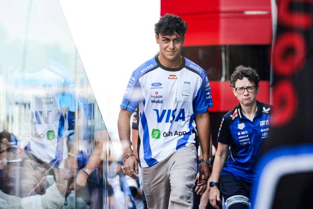 F1 - HUNGARIAN GRAND PRIX 2026 LINDBLAD Arvid (gbr), Visa Cash App RB F1 Team VCARB03, portrait during the Formula 1 Hungarian Grand Prix 2026, 11th round of the 2026 Formula One World Championship, WM, Weltmeisterschaft from July 24 to 26, 2026 on the Hungaroring, in Mogyorod near Budapest, Hungary - MogyorodHungary  Copyright: xXavixBonillax