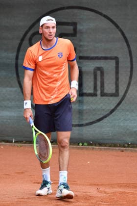 Tennis 1. Herren Bundesliga Saison 2026 TC Bredeney - Kölner THC Stadion Rot-Weiss am 26.07.2026 am Zeißbogen in Essen Jan-Lennard Struff ( TC Bredeney ) Nordrhein-Westfalen Deutschland *** Men s Tennis 1 Bundesliga, 2026 Season, TC Bredeney vs. Kölner THC, Rot Weiss Stadium, July 26, 2026, at Zeißbogen in Essen, Jan Lennard Struff, TC Bredeney, North Rhine-Westphalia, Germany