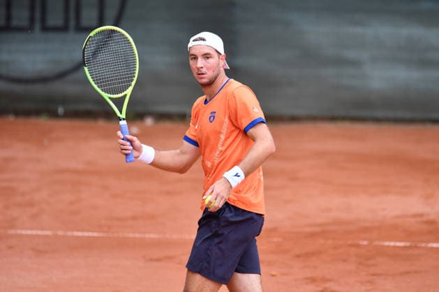 Tennis 1. Herren Bundesliga Saison 2026 TC Bredeney - Kölner THC Stadion Rot-Weiss am 26.07.2026 am Zeißbogen in Essen Jan-Lennard Struff ( TC Bredeney ) Nordrhein-Westfalen Deutschland *** Men s Tennis 1 Bundesliga, 2026 Season, TC Bredeney vs. Kölner THC, Rot Weiss Stadium, July 26, 2026, at Zeißbogen in Essen, Jan Lennard Struff, TC Bredeney, North Rhine-Westphalia, Germany