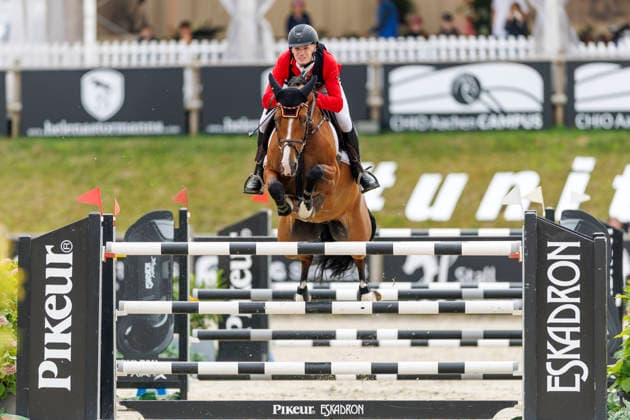 HAGEN a.T.W. - FEI Jumping European Championship, EM, Europameisterschaft Children, Juniors and Young Rider 2026, HAGEN a.T.W. - FEI Jumping European Championship Children, Juniors and Young Rider 2026 PASCHERTZ Max (GER), Foodfox Cathilde H YR-I - CH-EU-Y-S - YOUNG RIDERS - Individuals Final Individuals over two rounds - SECOND ROUND Hagen a.T.W., Reitanlage Haunhorst 26. July 2026 - *** HAGEN a T W FEI Jumping European Championship for Children, Juniors, and Young Riders 2026, HAGEN a T W FEI Jumping European Championship for Children, Juniors, and Young Riders 2026 PASCHERTZ Max GER, Foodfox Cathilde H YR I CH EU Y S YOUNG RIDERS Individuals Final (two rounds) SECOND ROUND Hagen a T W, Haunhorst Equestrian Center, July 26, 2026