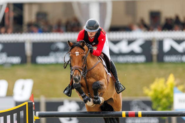 HAGEN a.T.W. - FEI Jumping European Championship, EM, Europameisterschaft Children, Juniors and Young Rider 2026, HAGEN a.T.W. - FEI Jumping European Championship Children, Juniors and Young Rider 2026 TIETJE Romy Rosalie (GER), Cascadino YR-I - CH-EU-Y-S - YOUNG RIDERS - Individuals Final Individuals over two rounds - SECOND ROUND Hagen a.T.W., Reitanlage Haunhorst 26. July 2026 - *** HAGEN a T W FEI Jumping European Championship for Children, Juniors, and Young Riders 2026, HAGEN a T W FEI Jumping European Championship for Children, Juniors, and Young Riders 2026 TIETJE Romy Rosalie GER, Cascadino YR I CH EU Y S YOUNG RIDERS Individual Final (two rounds) SECOND ROUND Hagen a T W, Haunhorst Equestrian Center, July 26, 2026