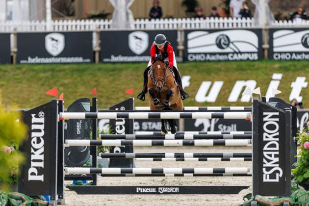 HAGEN a.T.W. - FEI Jumping European Championship, EM, Europameisterschaft Children, Juniors and Young Rider 2026, HAGEN a.T.W. - FEI Jumping European Championship Children, Juniors and Young Rider 2026 TIETJE Romy Rosalie (GER), Cascadino YR-I - CH-EU-Y-S - YOUNG RIDERS - Individuals Final Individuals over two rounds - SECOND ROUND Hagen a.T.W., Reitanlage Haunhorst 26. July 2026 - *** HAGEN a T W FEI Jumping European Championship for Children, Juniors, and Young Riders 2026, HAGEN a T W FEI Jumping European Championship for Children, Juniors, and Young Riders 2026 TIETJE Romy Rosalie GER, Cascadino YR I CH EU Y S YOUNG RIDERS Individual Final (two rounds) SECOND ROUND Hagen a T W, Haunhorst Equestrian Center, July 26, 2026