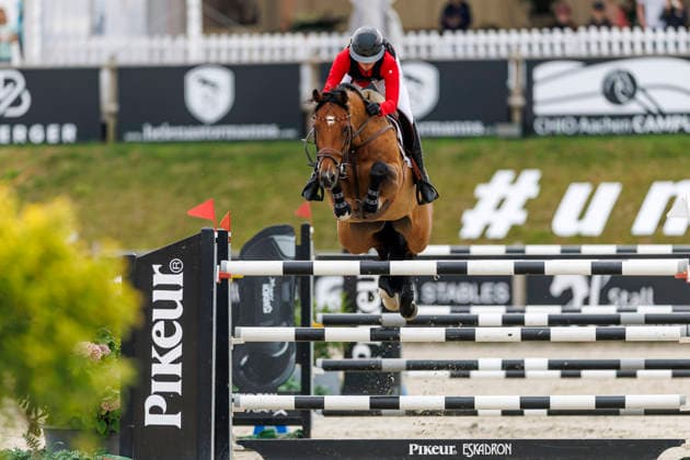 HAGEN a.T.W. - FEI Jumping European Championship, EM, Europameisterschaft Children, Juniors and Young Rider 2026, HAGEN a.T.W. - FEI Jumping European Championship Children, Juniors and Young Rider 2026 TIETJE Romy Rosalie (GER), Cascadino YR-I - CH-EU-Y-S - YOUNG RIDERS - Individuals Final Individuals over two rounds - SECOND ROUND Hagen a.T.W., Reitanlage Haunhorst 26. July 2026 - *** HAGEN a T W FEI Jumping European Championship for Children, Juniors, and Young Riders 2026, HAGEN a T W FEI Jumping European Championship for Children, Juniors, and Young Riders 2026 TIETJE Romy Rosalie GER, Cascadino YR I CH EU Y S YOUNG RIDERS Individual Final (two rounds) SECOND ROUND Hagen a T W, Haunhorst Equestrian Center, July 26, 2026