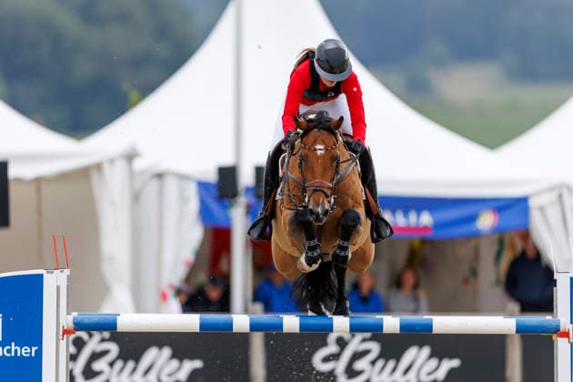 HAGEN a.T.W. - FEI Jumping European Championship, EM, Europameisterschaft Children, Juniors and Young Rider 2026, HAGEN a.T.W. - FEI Jumping European Championship Children, Juniors and Young Rider 2026 TIETJE Romy Rosalie (GER), Cascadino YR-I - CH-EU-Y-S - YOUNG RIDERS - Individuals Final Individuals over two rounds - SECOND ROUND Hagen a.T.W., Reitanlage Haunhorst 26. July 2026 - *** HAGEN a T W FEI Jumping European Championship for Children, Juniors, and Young Riders 2026, HAGEN a T W FEI Jumping European Championship for Children, Juniors, and Young Riders 2026 TIETJE Romy Rosalie GER, Cascadino YR I CH EU Y S YOUNG RIDERS Individual Final (two rounds) SECOND ROUND Hagen a T W, Haunhorst Equestrian Center, July 26, 2026