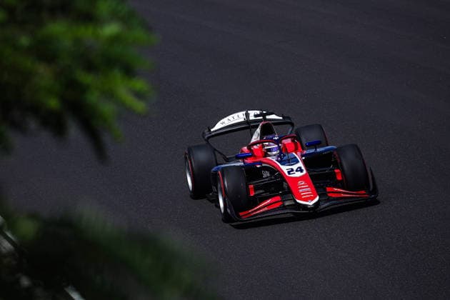 AUTO - FORMULA 2 2026 - BUDAPEST 24 VAN HOEPEN Laurens (nld), Trident, Dallara F2 2024, actionn during the 9th round of the 2026 FIA Formula 2 Championship from July 24 to 26, 2026 on the Hungaroring, in Mogyorod near Budapest, Hungary - MogyorodHungary  Copyright: xEricxAlonsox