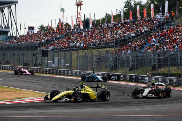 AUTO - FORMULA 2 2026 - BUDAPEST 02 DURKSEN Joshua (par), Invicta Racing, Dallara F2 2024, action during the 9th round of the 2026 FIA Formula 2 Championship from July 24 to 26, 2026 on the Hungaroring, in Mogyorod near Budapest, Hungary - MogyorodHungary  Copyright: xEricxAlonsox