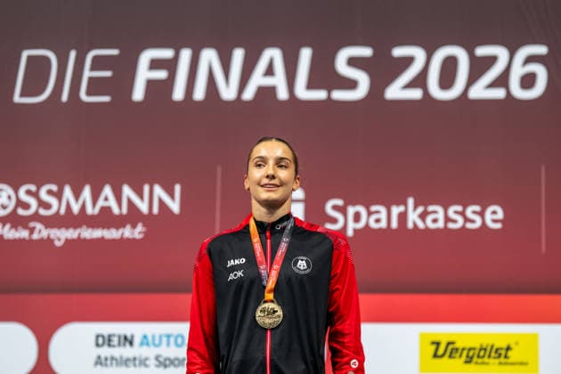 RECORD DATE NOT STATED Deutsche Meisterschaft Geräteturnen - Finals 2026, Hannover, Germany 26.07.2026 Helen Kevric (MTV Stuttgart) Deutsche Meisterschaft Geräteturnen Schwebebalken, 26.07.2026 in Hannover, Finals 2026 *** 2026 German Artistic Gymnastics Championships Finals, Hanover, Germany, July 26, 2026; Helen Kevric, MTV Stuttgart; German Artistic Gymnastics Championships, Balance Beam, July 26, 2026, in Hanover; 2026 Finals Copyright: xBEAUTIFULxSPORTS PeterxWeberx
