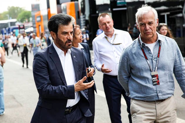 F1 - HUNGARIAN GRAND PRIX 2026 BEN SULAYEM Mohammed (uae), President of the FIA, portrait during the Formula 1 Hungarian Grand Prix 2026, 11th round of the 2026 Formula One World Championship, WM, Weltmeisterschaft from July 24 to 26, 2026 on the Hungaroring, in Mogyorod near Budapest, Hungary - MogyorodHungary  Copyright: xXavixBonillax
