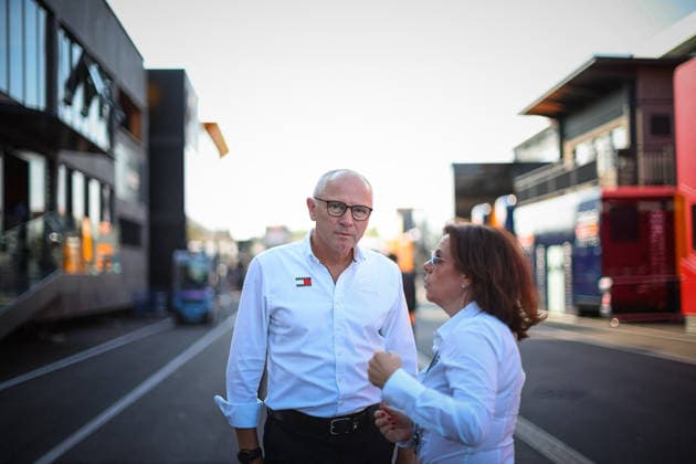 MOTORSPORTS - Formula 1 - 2026 Hungarian Grand Prix Photo by IPA ABACAPRESS.COM87009088 - Stefano Domenicali, President and CEO of the Formula 1 Group, during the Hungarian Grand Prix at the Hungaroring in Budapest, July 23–26, 2026, as part of the 2026 Formula 1 World Championship, WM, Weltmeisterschaft Hungary Hungary  Copyright: xIPAxSport ABACAx