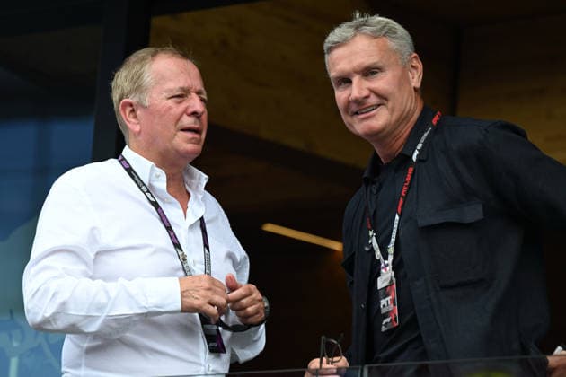 F1 Grand Prix of Hungary Sky s Martin Brundle and former Red Bull Racing driver David Coulthard are seen during Race Day at the Hungaroring in Hungary. Budapest Pest Hungary  Copyright: xAhmadxAlShehabx originalFilename:alshehab-formula1260726_npKnS.jpg