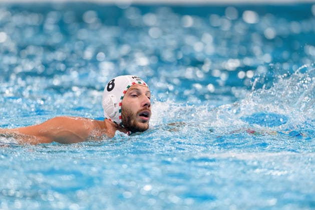 Water polo, Wasserball WORLD CUP, Gero Zalanki of Hungary in action during the Men™s Gold Medal Water Polo World Cup Final match between Hungary and Greece at Sydney Olympic Park Aquatic Centre in Sydney, Sunday, July 26, 2026. ( NO ARCHIVING, EDITORIAL USE ONLY SYDNEY NEW SOUTH WALES AUSTRALIA  Copyright: xSTEVENxMARKHAMx 20260726145549026460