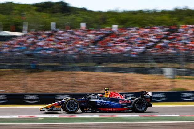 AUTO - FORMULA 2 2026 - BUDAPEST 06 TSOLOV Nikola (bul), Campos Racing, Dallara F2 2024, action during the 9th round of the 2026 FIA Formula 2 Championship from July 24 to 26, 2026 on the Hungaroring, in Mogyorod near Budapest, Hungary - MogyorodHungary  Copyright: xEricxAlonsox