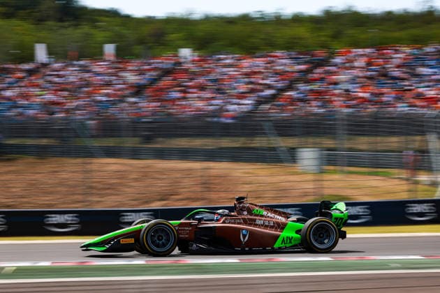 AUTO - FORMULA 2 2026 - BUDAPEST 20 FITTIPALDI Jr. Emerson (bra), AIX Racing, Dallara F2 2024, action during the 9th round of the 2026 FIA Formula 2 Championship from July 24 to 26, 2026 on the Hungaroring, in Mogyorod near Budapest, Hungary - MogyorodHungary  Copyright: xEricxAlonsox