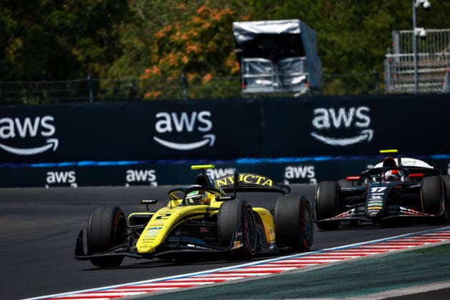 AUTO - FORMULA 2 2026 - BUDAPEST 02 DURKSEN Joshua (par), Invicta Racing, Dallara F2 2024, action during the 9th round of the 2026 FIA Formula 2 Championship from July 24 to 26, 2026 on the Hungaroring, in Mogyorod near Budapest, Hungary - MogyorodHungary  Copyright: xEricxAlonsox
